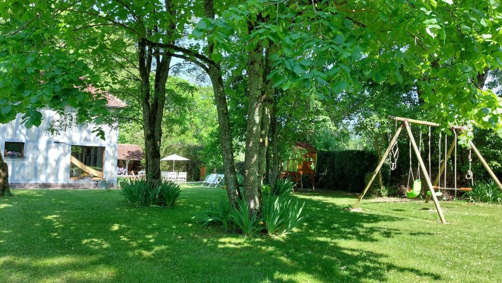 Zahrada ubytování Domaine du Carouge