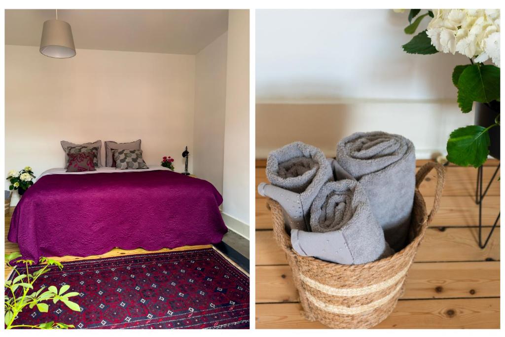 Postel nebo postele na pokoji v ubytování Ambiorix Residence