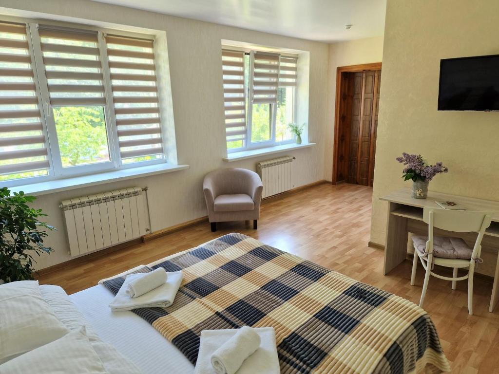 Postel nebo postele na pokoji v ubytování Villa ZENKO