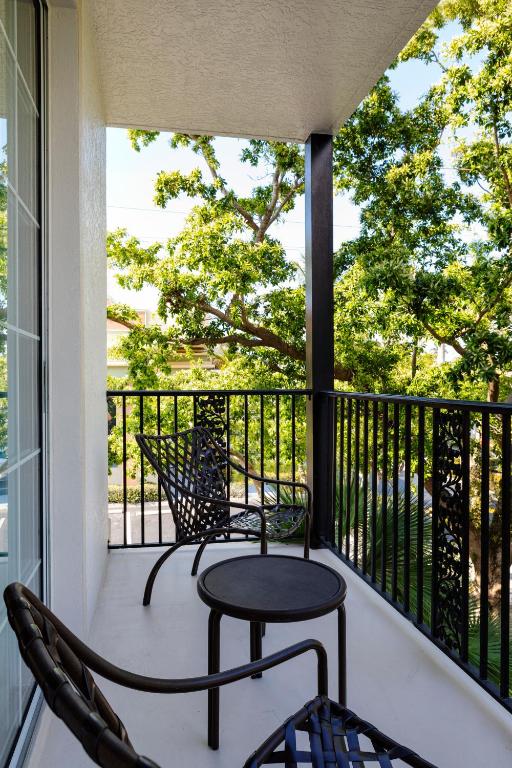 Balkón nebo terasa v ubytování The Capri Inn