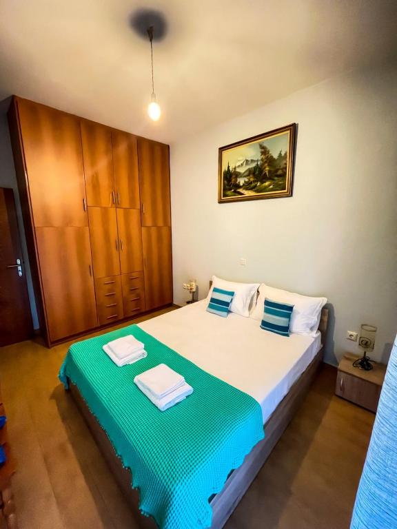 Letto o letti in una camera di Lucky's House