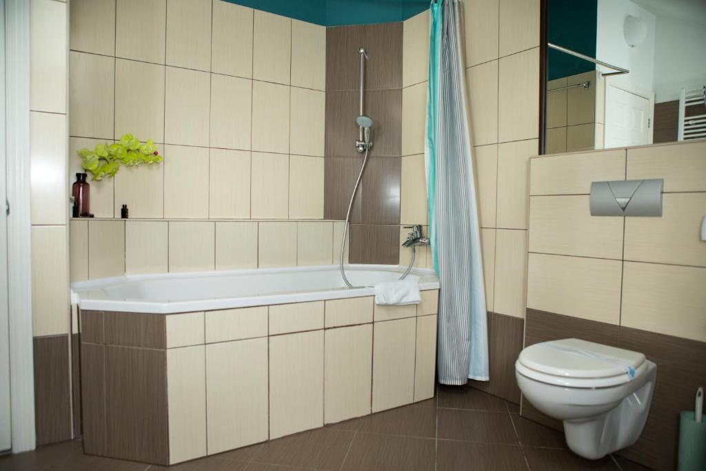 Kúpeľňa v ubytovaní Vila Ava