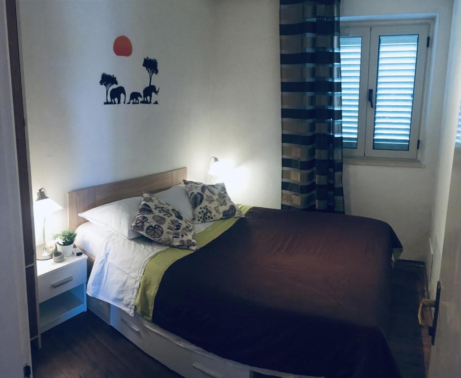 Postel nebo postele na pokoji v ubytování Apartments by the sea Korcula - 14612