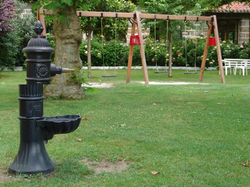 Zahrada ubytování Hostal Ayestaran I