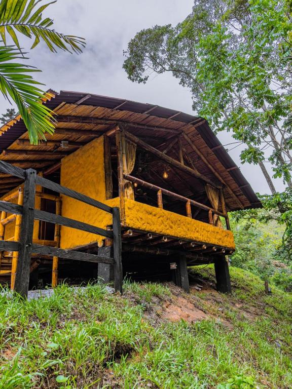 Zahrada ubytování Glamping Río Claro
