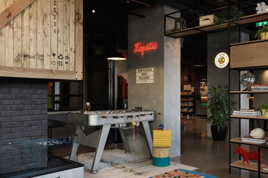 Fotografie z fotogalerie ubytování Moxy Belgrade v Bělehradě
