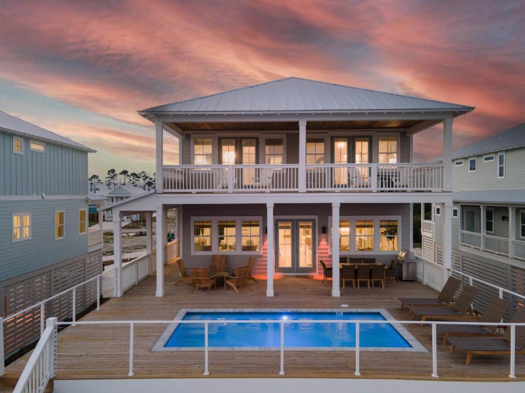 Amalfi Oceanfront Beach House, Cape San Blas (updated prices 2024)