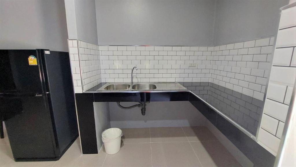 Kuchyň nebo kuchyňský kout v ubytování Siva House