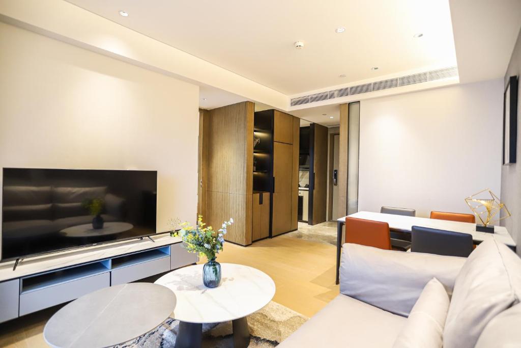 Posezení v ubytování Canopy Executive Apartments - Shenzhen Futian Center