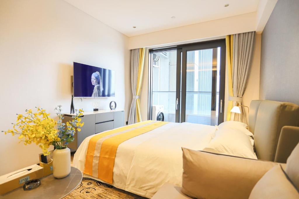 Canopy Executive Apartments - Shenzhen Futian Center - Appartement Avec Balcon