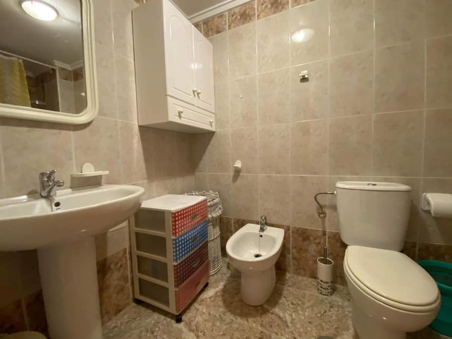 Kúpeľňa v ubytovaní appartement plage des naufragés