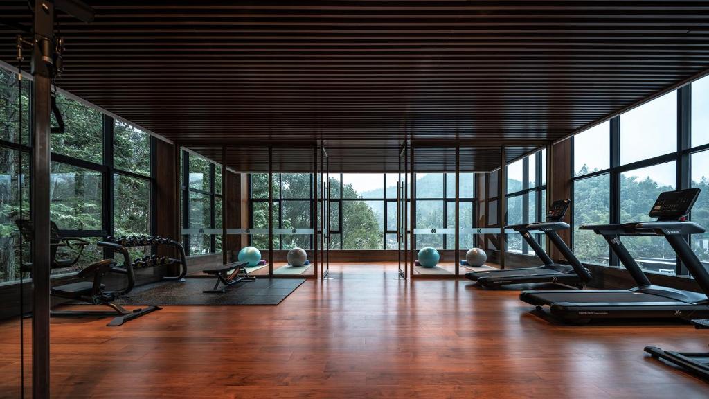 Fitness centrum a/nebo fitness zařízení v ubytování WishGarden Resort