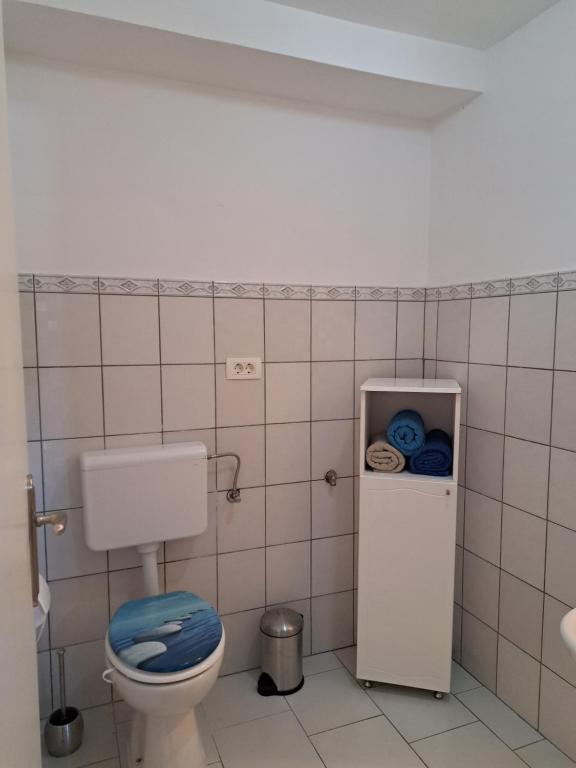 Koupelna v ubytování Apartman Aja