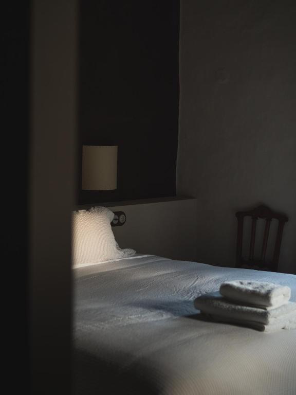 Postel nebo postele na pokoji v ubytování Can Campolier