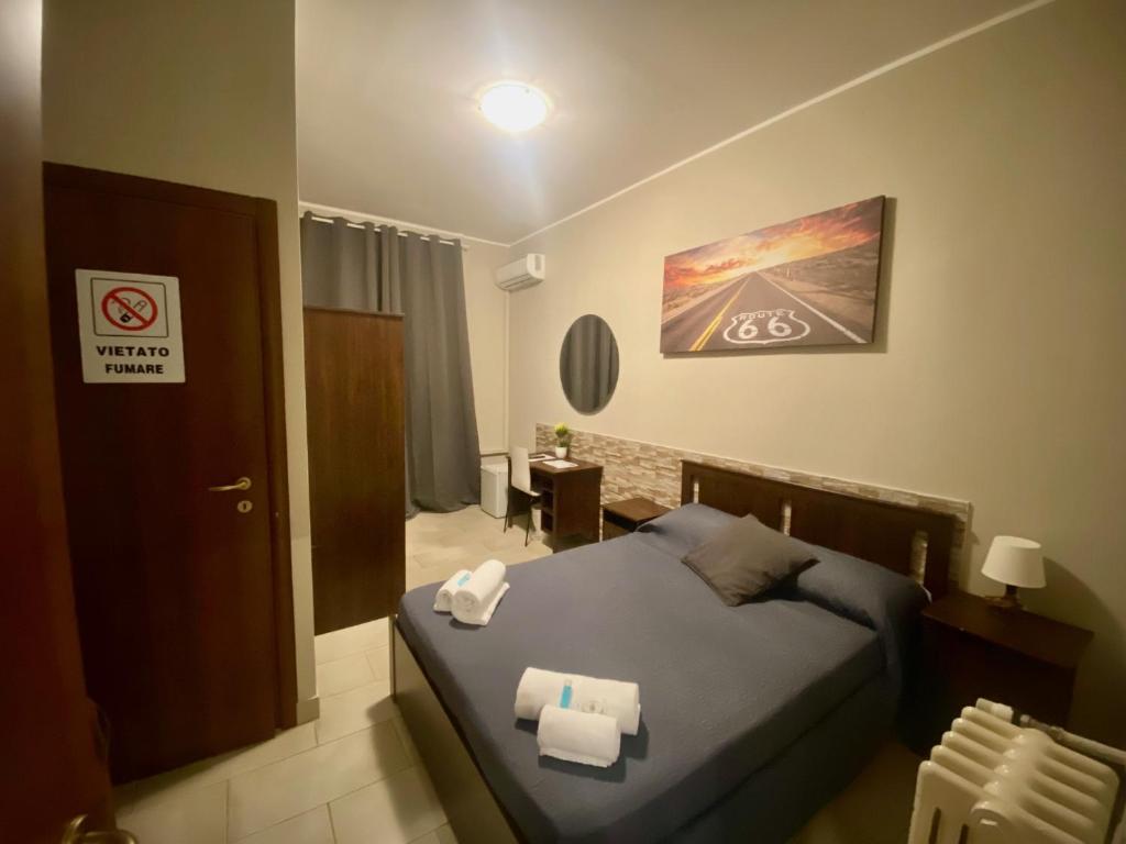 Carlo Goldoni Hotel客房内的一张或多张床位