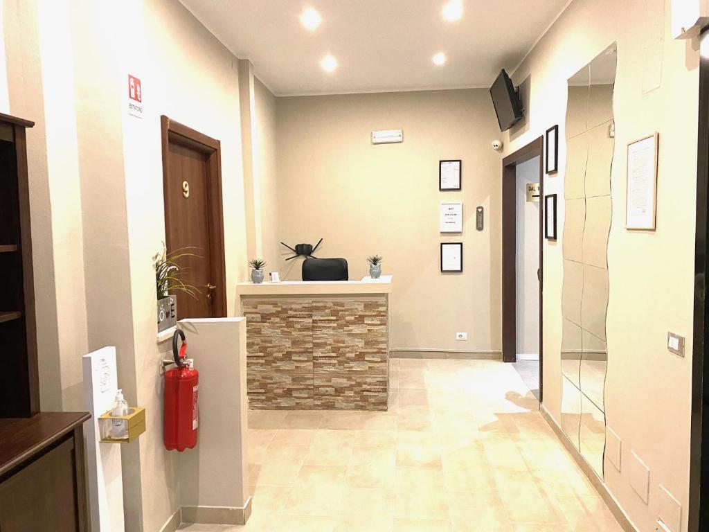 Carlo Goldoni Hotel的电视和/或娱乐中心