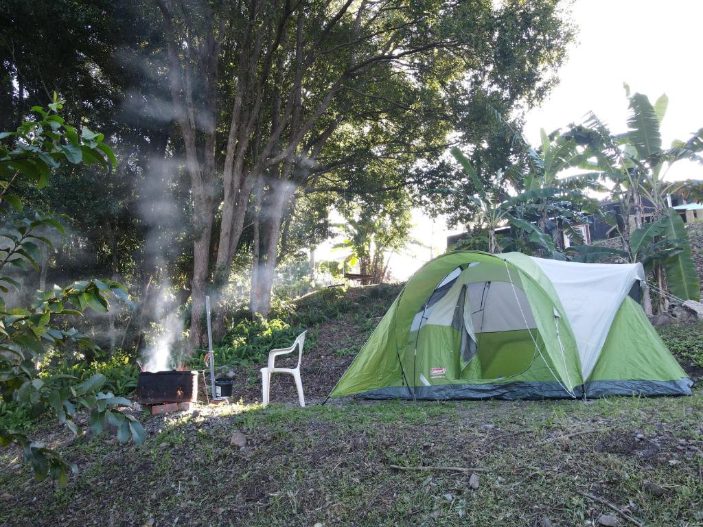 Zahrada ubytování Camp NATURE