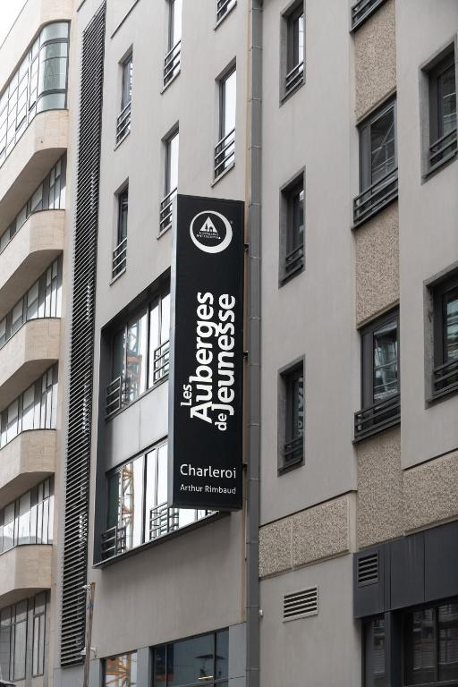 Certifikát, hodnocení, plakát nebo jiný dokument vystavený v ubytování Auberge Jeunesse Charleroi Youth Hostel
