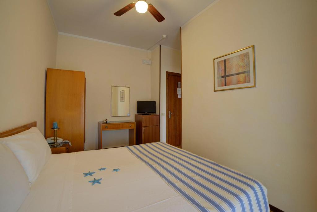 Postel nebo postele na pokoji v ubytování Hotel Sporting