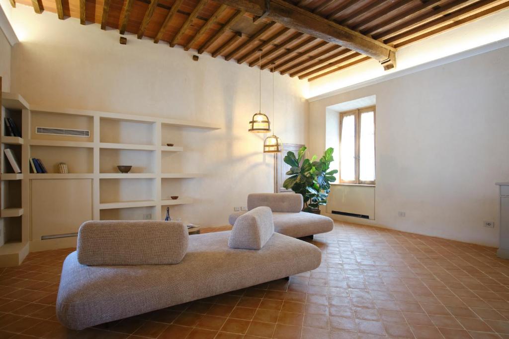 Posezení v ubytování Badia Giulia Prestigious Historical B&B, Camaiore - Adults Only - No Pets