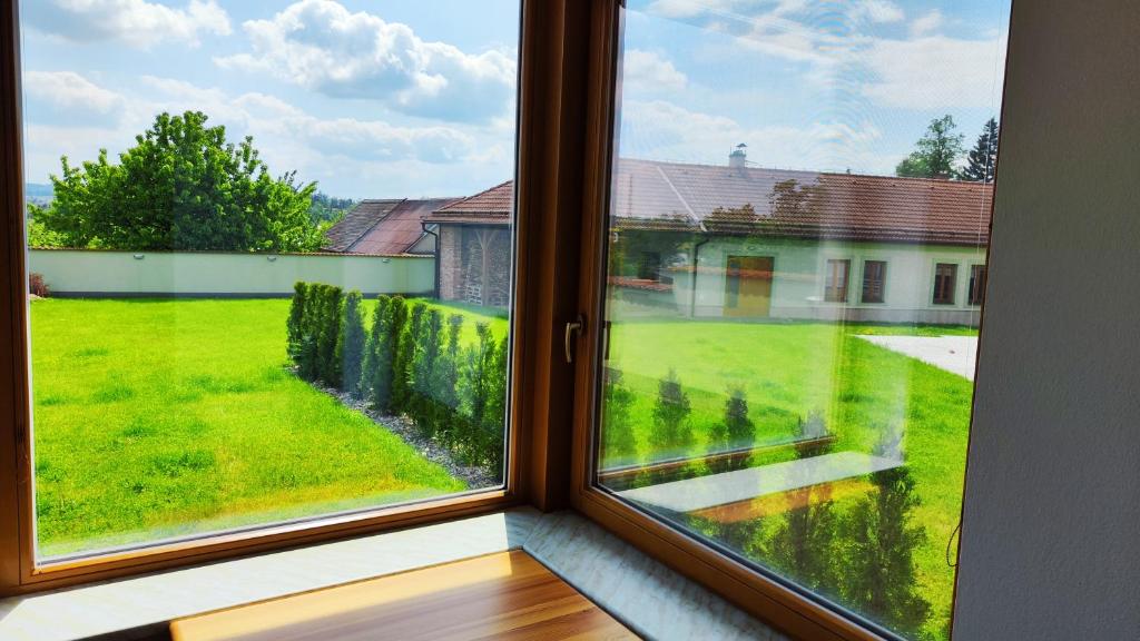 Zahrada ubytování Apartmány Dačice