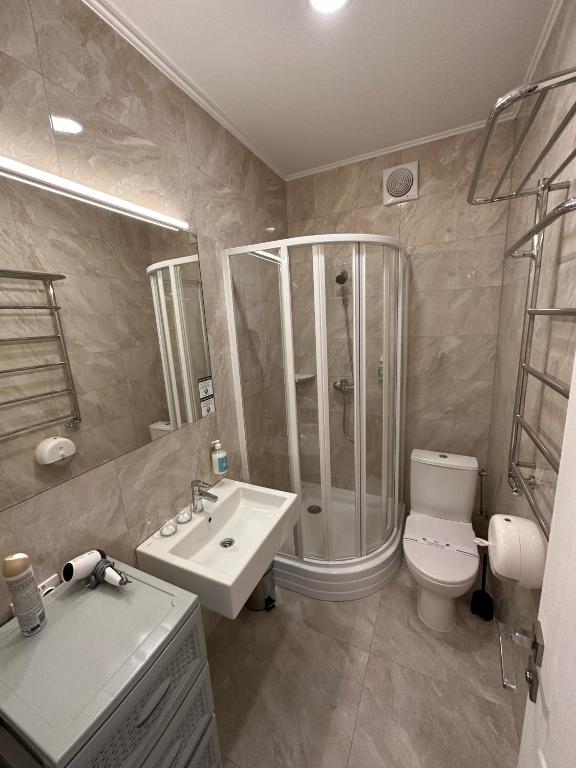 Koupelna v ubytování Smart Apart