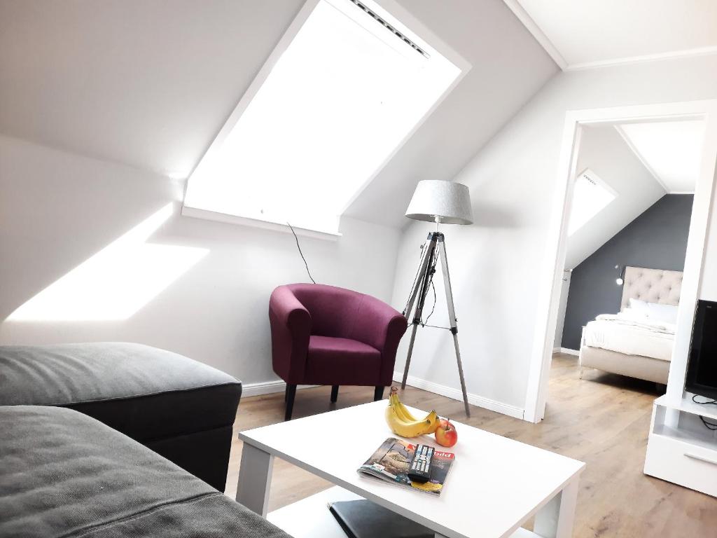 Posezení v ubytování Haus Dietrich Wohnung 2