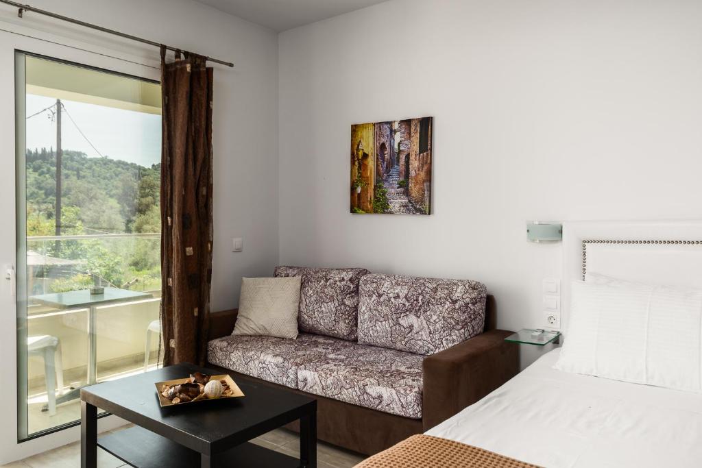 Posezení v ubytování Delight Corfu Apart Hotel, Sidari
