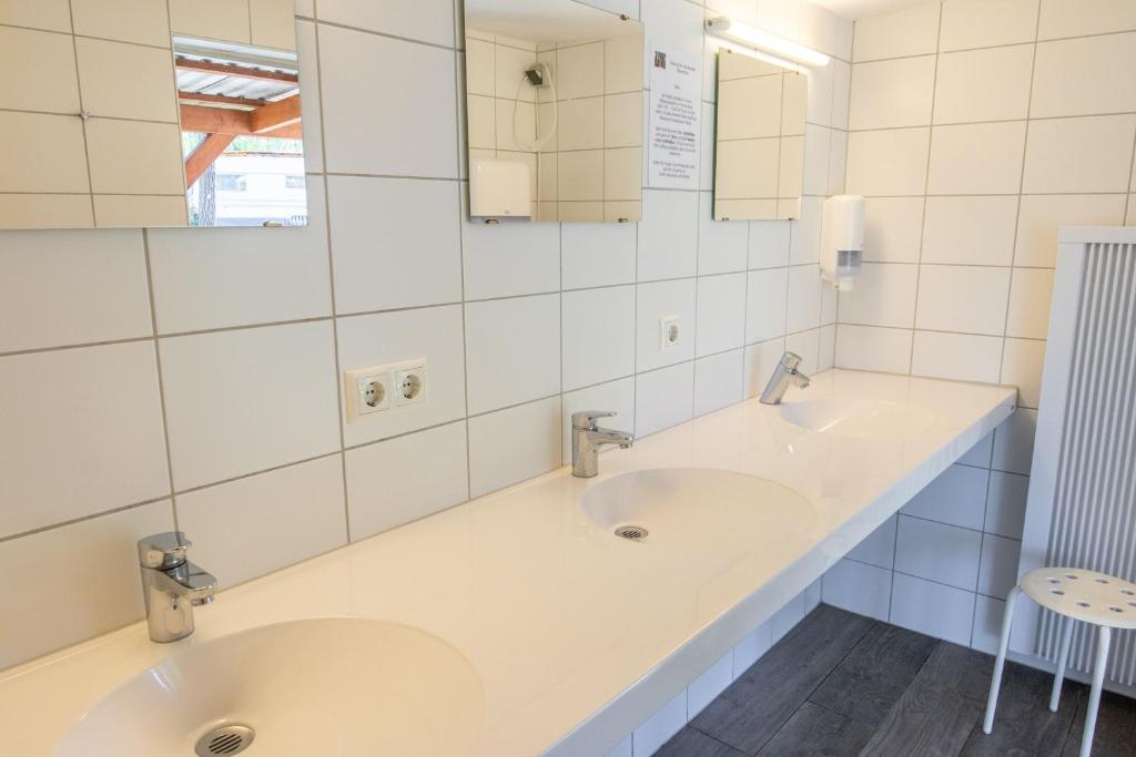 Koupelna v ubytování Ostseecamping Peenemündung
