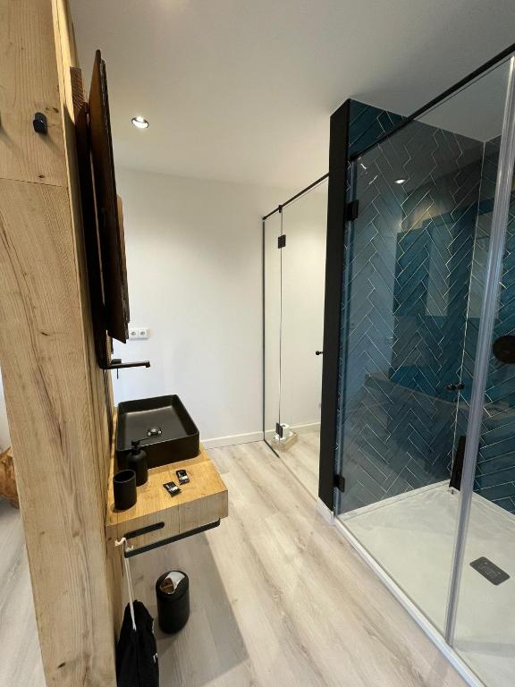 Koupelna v ubytování APARTAMENTOS KERCUS