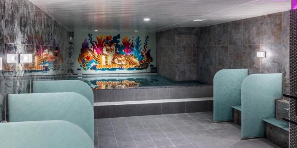 Posezení v ubytování Hotel Plumm