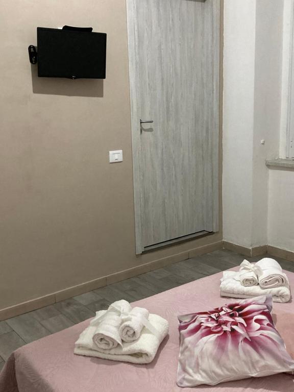 Postel nebo postele na pokoji v ubytování DAREB HOME vista mare