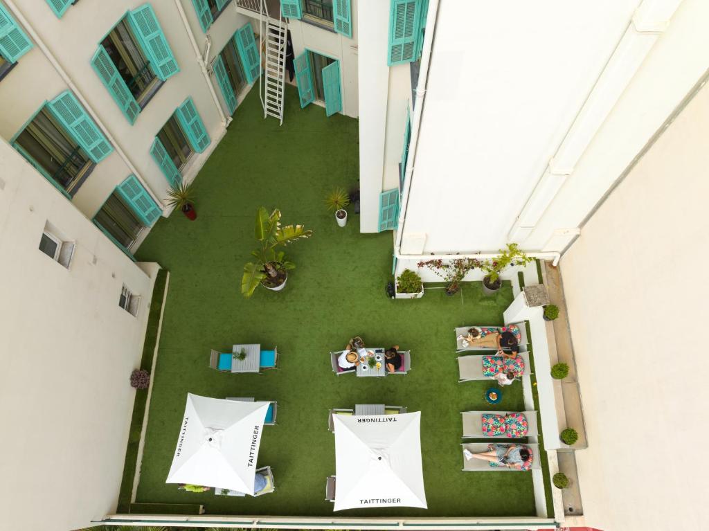 Půdorys ubytování Hôtel Locarno Nice