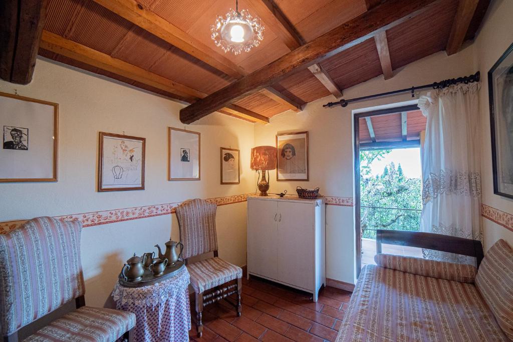 Część wypoczynkowa w obiekcie Pace e Relax, Wonderful Villa, Versilia sea view