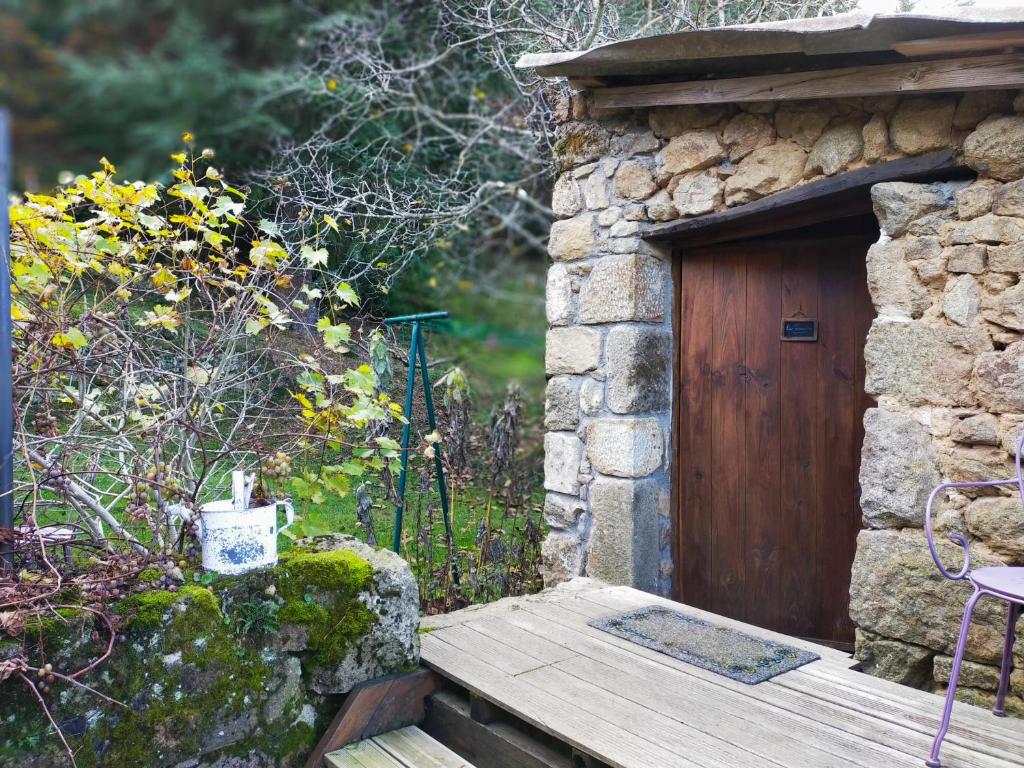 Zahrada ubytování Gites de Fouard "La Pranièra"