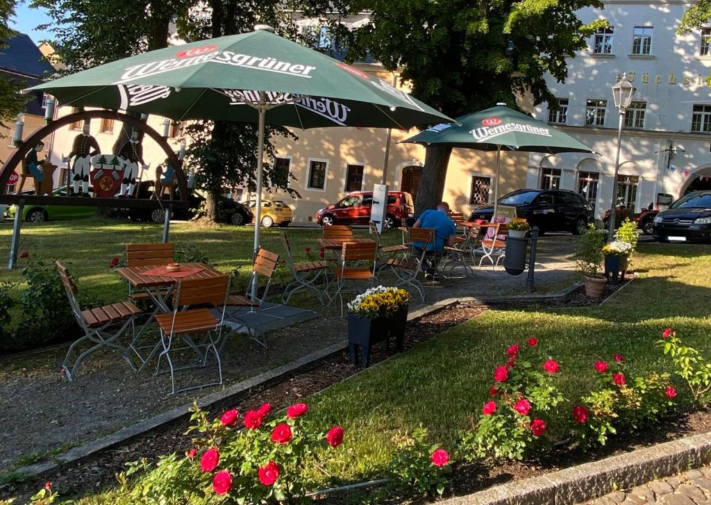 Zahrada ubytování Hotel Sächsischer Hof