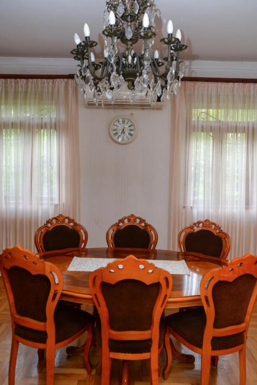Posezení v ubytování Kvariati Residence