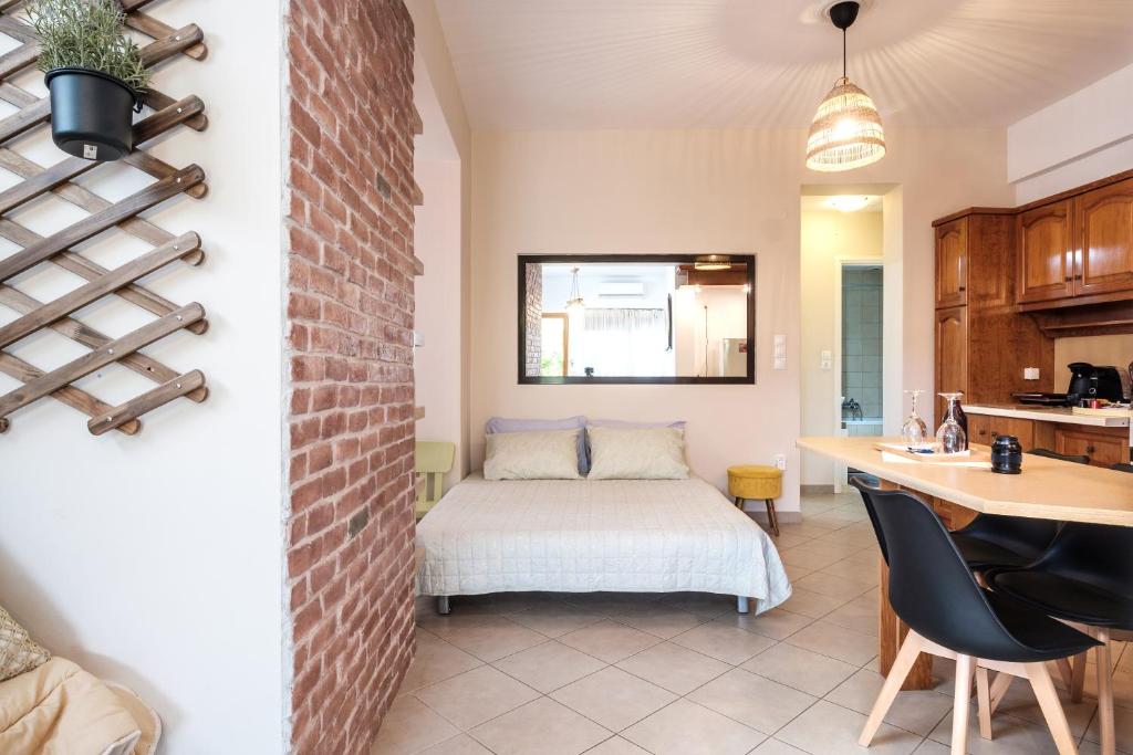 Posteľ alebo postele v izbe v ubytovaní Pepe home