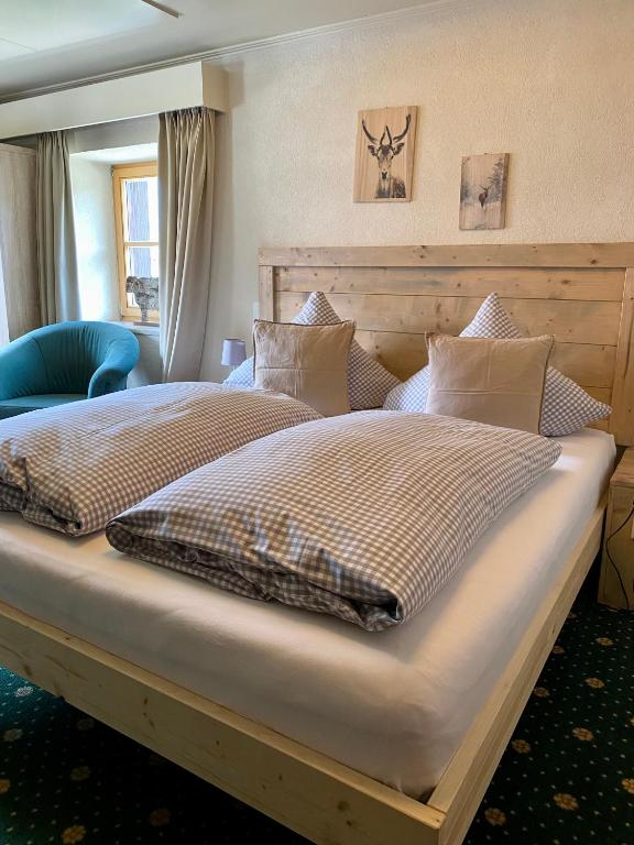 Postel nebo postele na pokoji v ubytování Haus Tirol Ehrwald