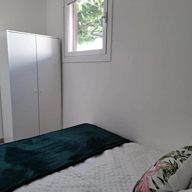 A bed or beds in a room at A Casiña do Antonio