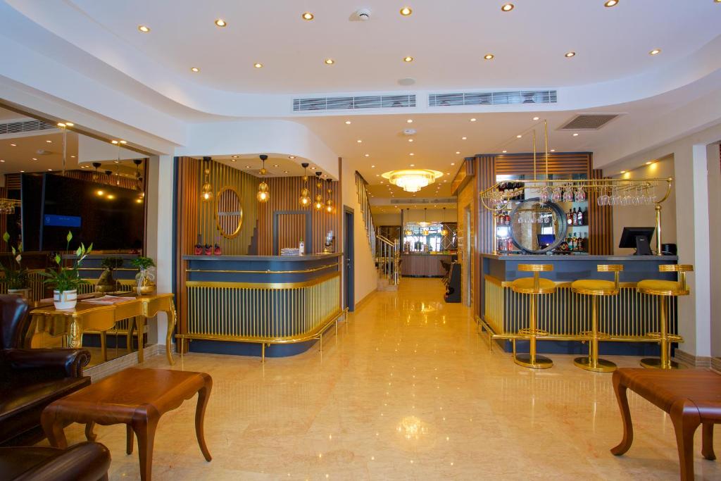 Restaurace v ubytování Çanakkale Bosphorus Port Aspen Hotel