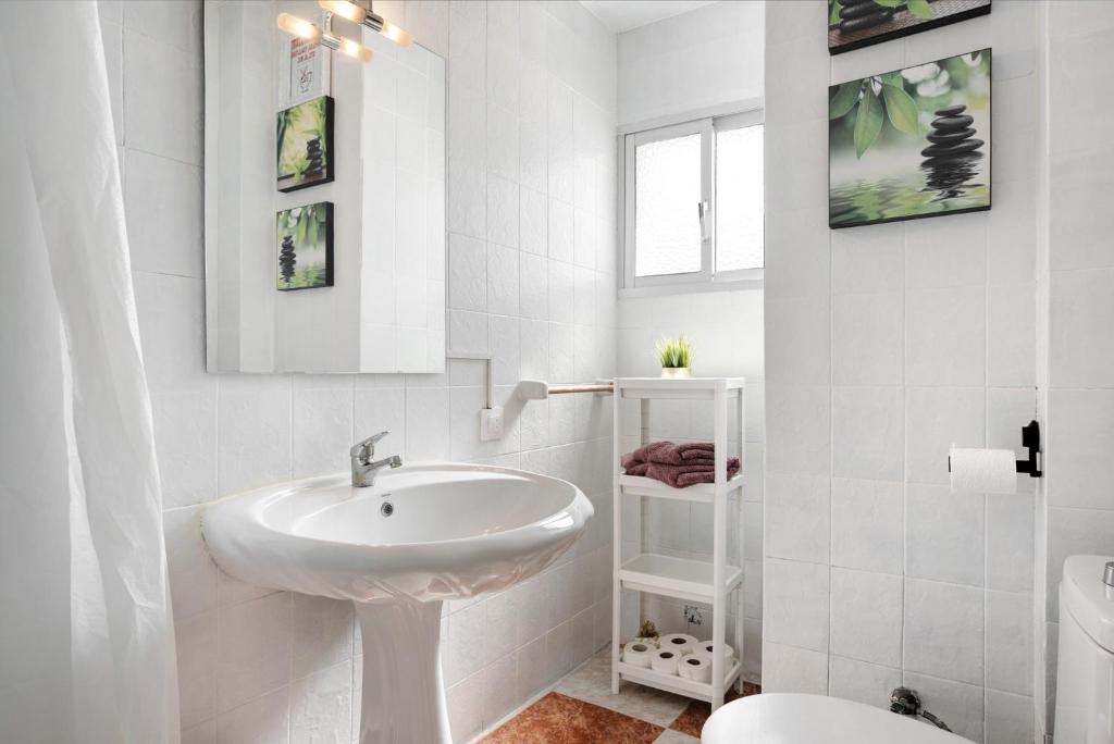 Koupelna v ubytování Casa Colomera 1