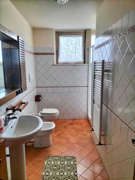 A bathroom at Casa Dani