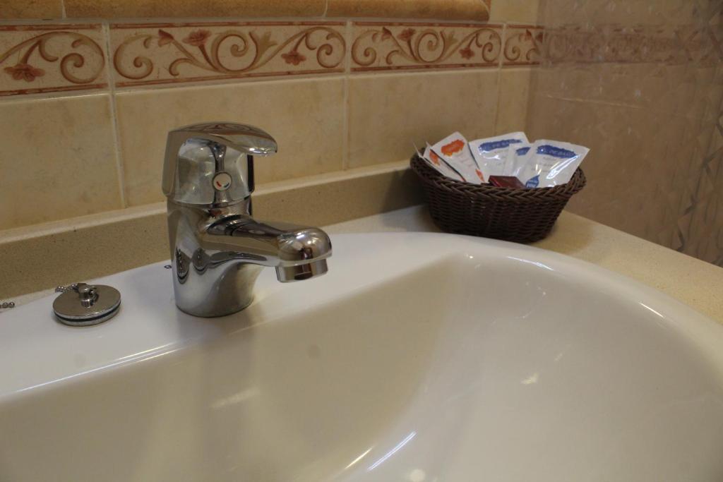 Kúpeľňa v ubytovaní Hostal Jadraza