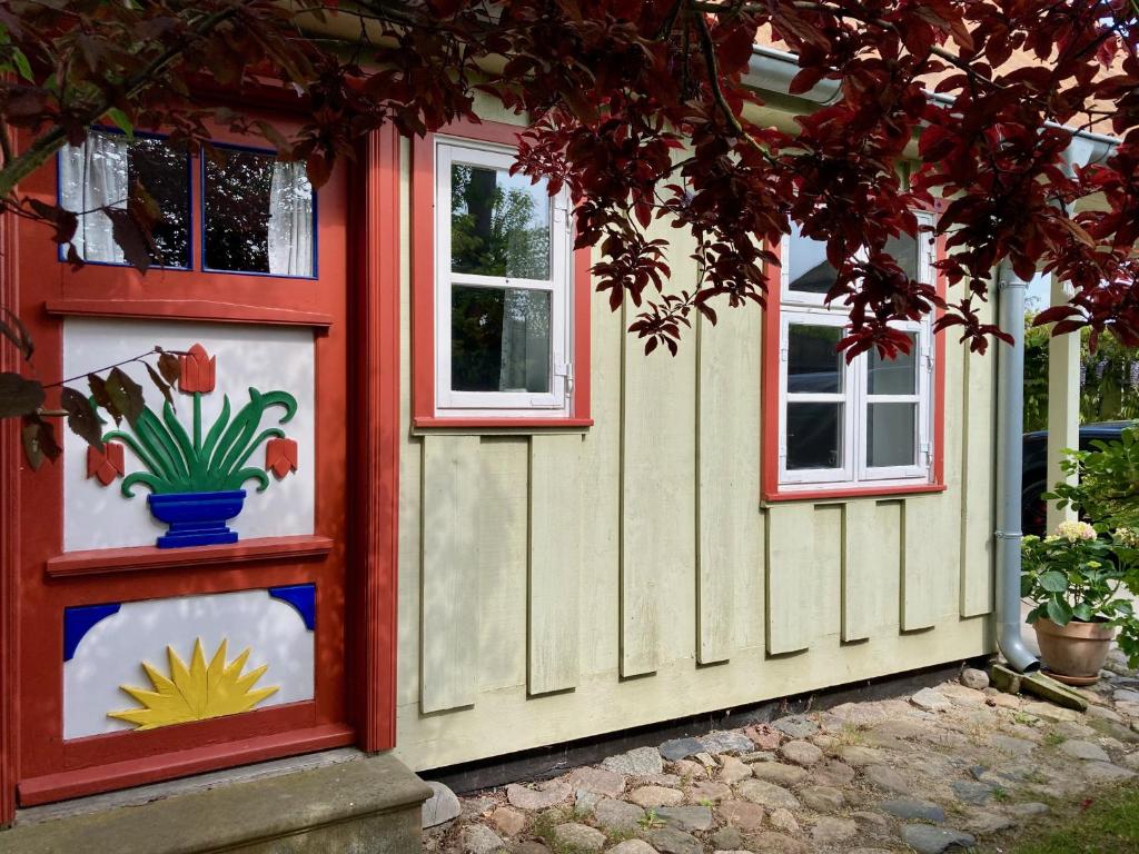 Zahrada ubytování Kleines Haus am Hafen - ruhig und grün am Ortsrand