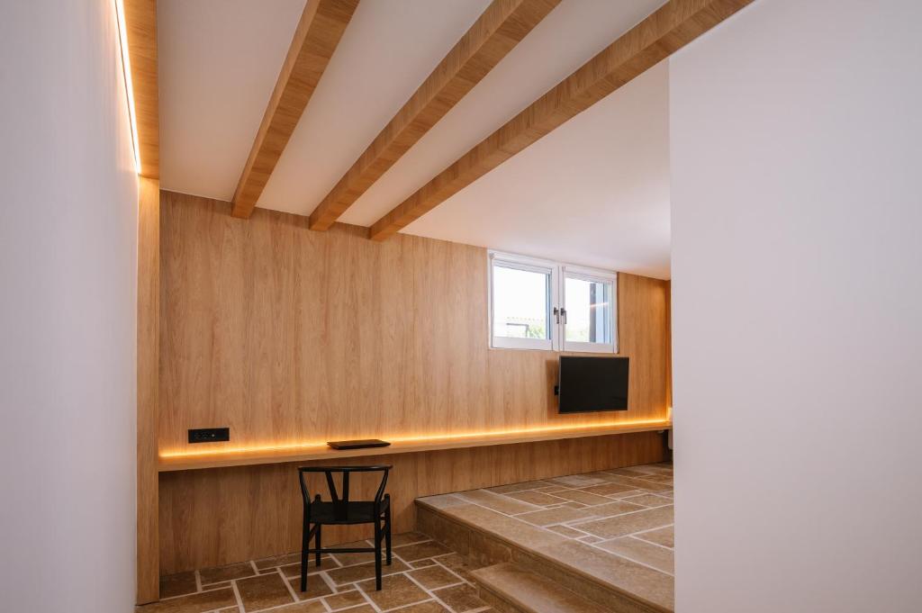 Telewizja i/lub zestaw kina domowego w obiekcie BlueGreen Villa