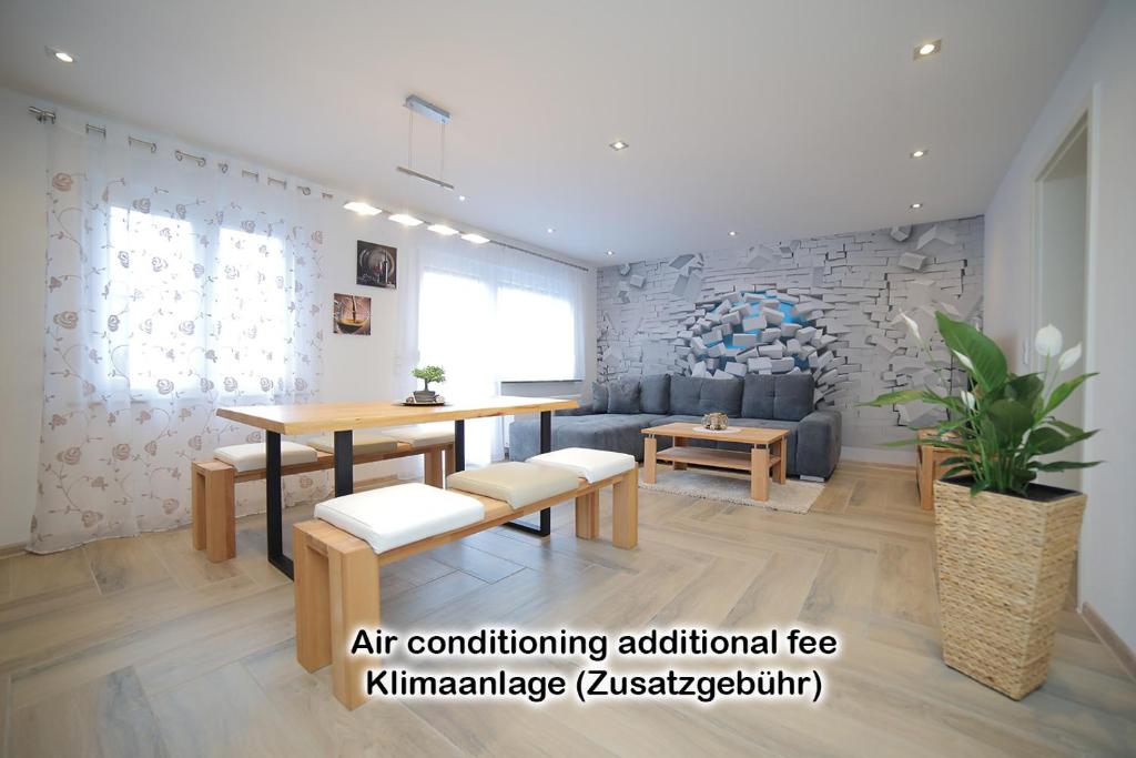 an art conditioneditional fee at Apartment Claudia in Sinsheim