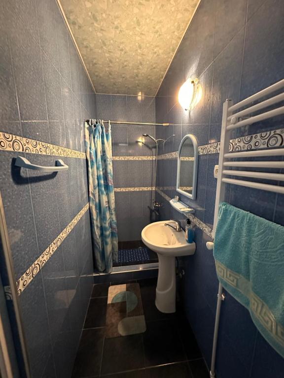 Koupelna v ubytování Mate Guesthouse