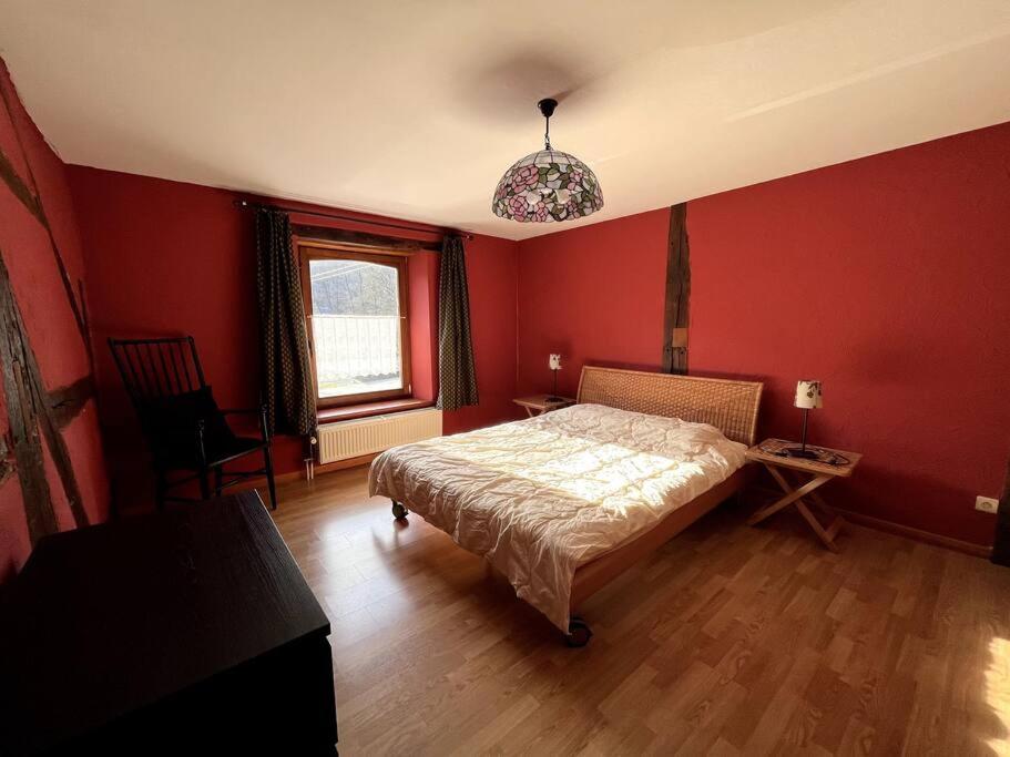 Postel nebo postele na pokoji v ubytování Charme gîte Vacances Véro