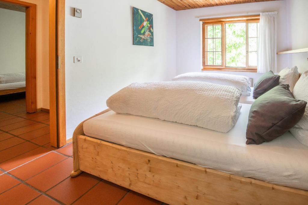 Postel nebo postele na pokoji v ubytování Hotel Santana